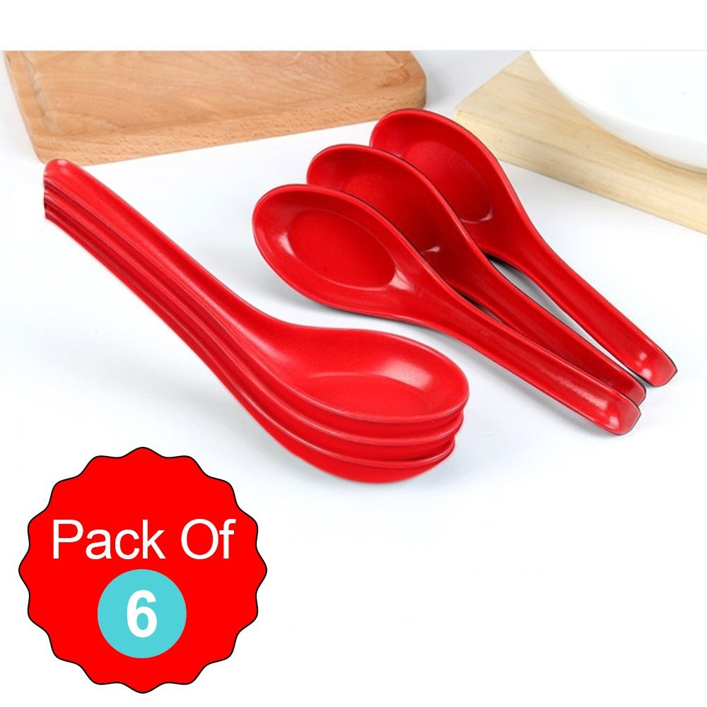 Microwave-safe, food grade, colorful soup and dessert spoons set of 6. Microwave-safe, food grade, colorful soup and dessert spoons set of 6.